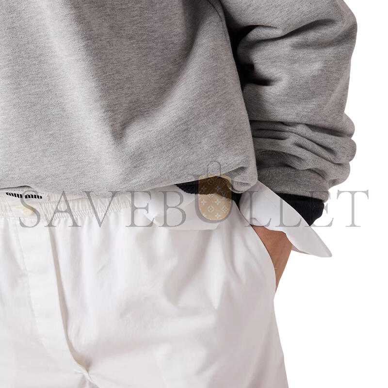 M1v M1v zippered cotton fleece jacket mjla04